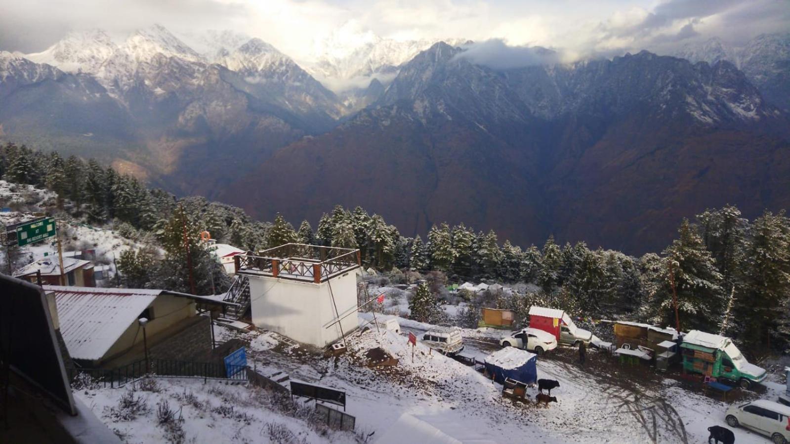 Mountain View Stay In Auli Joshimath Exterior photo