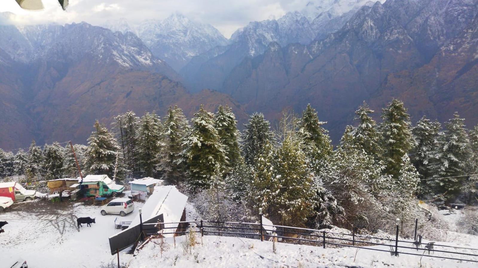 Mountain View Stay In Auli Joshimath Exterior photo